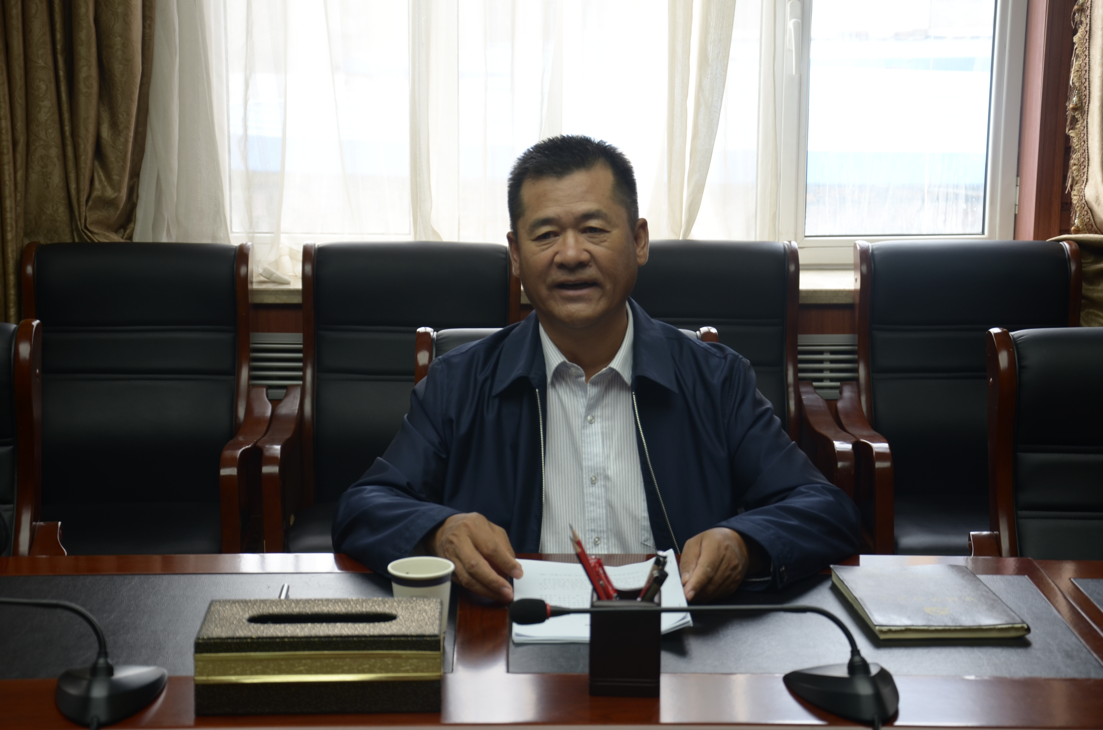 宋忠慶在土木工程院調研指導工作